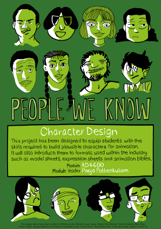 People We Know - Character design